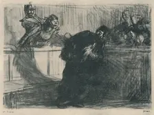 L'Avocat Invectivé 1919. Artist: Jean Louis Forain