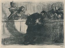 L'Avocat Invectivé 1919. Artist: Jean Louis Forain
