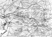 L'avance realisee le 15 decembre, au Nord de Verdun, par les divisions du groupement Mangin 1916. Creator: Unknown