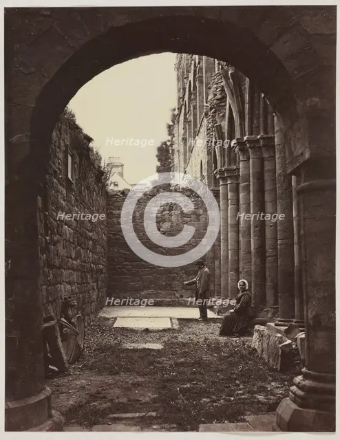 L.D. Campbell's Tomb (verso), c. 1861. Creator: John Hamilton Craigie (British).