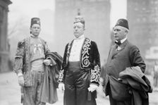 L.E. Westrick -- Col. Geo. Filmer -- Douglas White -- N.Y., 1914. Creator: Bain News Service