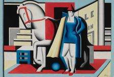L'Ecuyère (The Horsewoman), 1927. Creator: Jean Metzinger