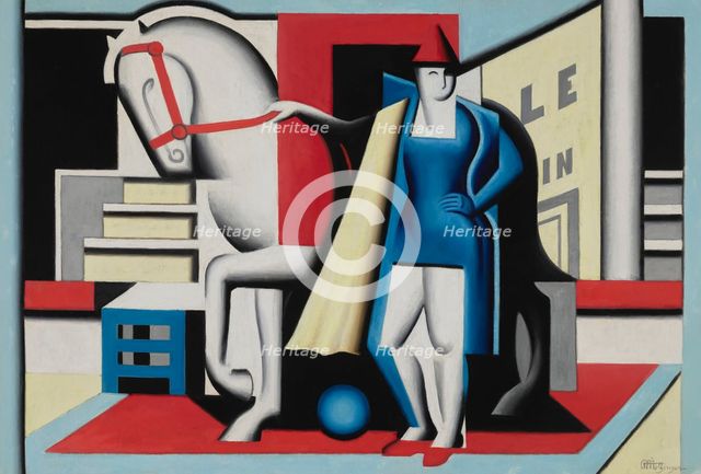 L'Ecuyère (The Horsewoman), 1927. Creator: Jean Metzinger.