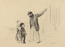 L'Église de leurs pères, c. 1914/1919. Creator: Jean Louis Forain