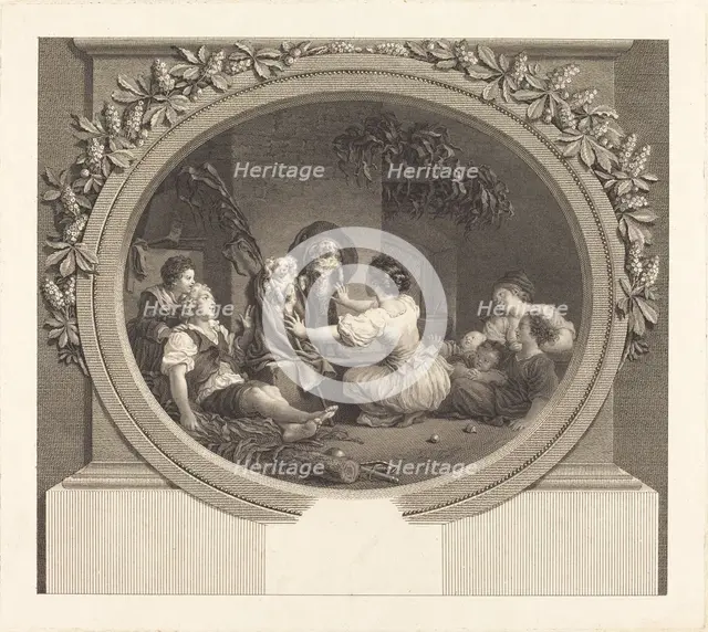L'Education fait tout, 1791. Creator: Nicolas Delaunay.