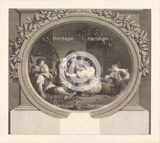 L'Education fait tout, 1791. Creator: Nicolas Delaunay.