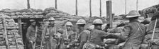 L'effort Canadien; Canadiens occupant des tranchees en Flandre 1915 (1916).. Creator: Unknown