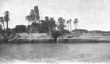 'L'elevation des eaux du Nil pour l'irrigation; Le Nord-Est Africain 1914. Creator: Jules Gervais-Courtellemont