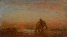 L'éléphant. Creator: Felix Francois Georges Philibert Ziem