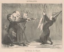 L'empereur soulouque ..., 19th century. Creator: Honore Daumier