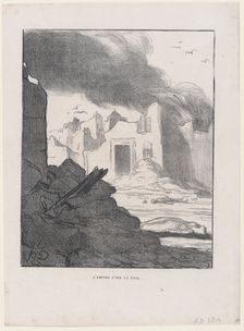L'Empire c'est la Paix, 1870. Creator: Honore Daumier