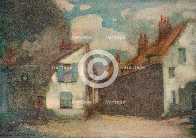'L'Enclos De Notre Dame, St. Omer', 19th century. Artist: Henry John Boddington.