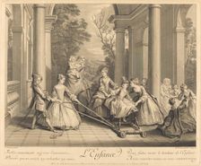 L'enfance, 1735. Creator: Nicolas de Larmessin