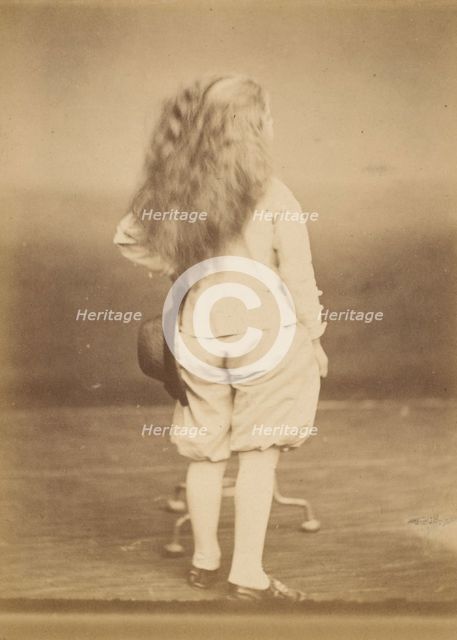 L'Enfant blanc, 1860s. Creator: Pierre-Louis Pierson.