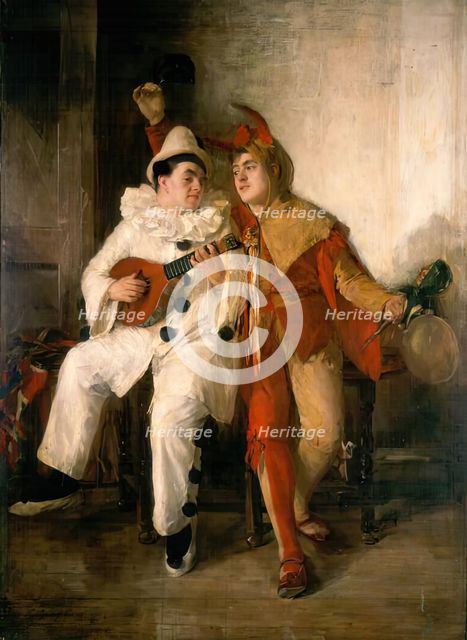 L'entente Cordiale, 1913. Creator: George Ogilvy Reid.