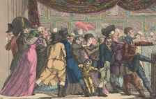 L'Entrée au Musée, 1808., 1808. Creator: Anon