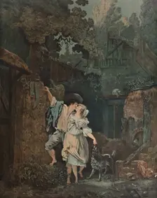 L'Escalade, Ou Les Audieux Du Matin 1787, (1913). Artist: Philibert Louis Debucourt