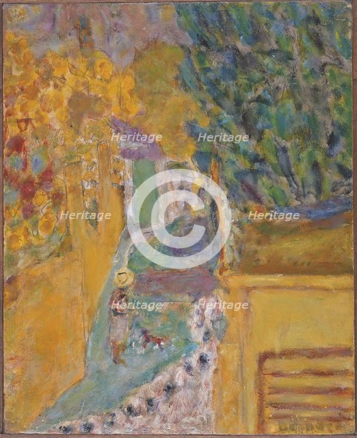 L'Escalier du Cannet, 1946. Creator: Pierre Bonnard.