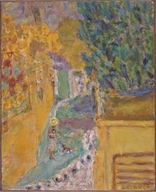 L'Escalier du Cannet, 1946. Creator: Pierre Bonnard