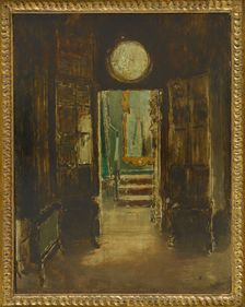 L'Escalier du look-out à Hauteville House. Creator: Georges-Victor Hugo