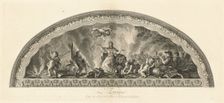 L'Espagne Cintre du Salon de la Paix sur l'Arcade de la Galerie (Spain, Center...) [pl. 47], pub.175 Creators: Jean-Baptiste Masse, Jacques Nicolas Tardieu