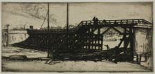 L'Estacade, 1899. Creator: Donald Shaw MacLaughlan