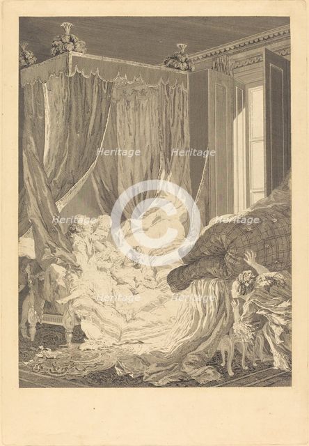 L'Epouse indiscrete, 1771. Creator: Nicolas Delaunay.