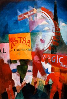 L'Equipe de Cardiff (The Cardiff Team), 1913. Artist: Robert Delaunay