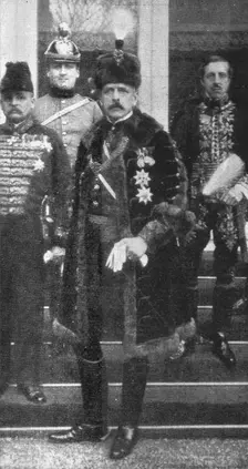 L'etat de Guerre; L'ambassadeur d'Autriche, comte Szeczen de Temerin 1914. Creator: Unknown