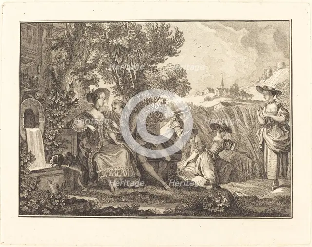 L'ete. Creators: Joseph de Longueil, Charles Eisen.