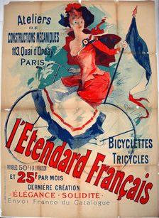 l'Etendard Francais, 1891. Creator: Jules Cheret