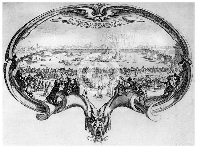'L'Eventail' (The Fan), 1619 (1924). Artist: Jacques Callot
