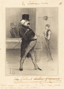 L'Ex-Colonel, 1842. Creator: Honore Daumier
