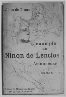L'Exemple de Ninon de Lenclos, Amoureuse, 1898., 1898. Creator: Henri de Toulouse-Lautrec