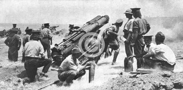 'L'expedition des Dardanelles, Entre Seddul-Bahr et Krithia..., 1915 (1924). Creator: Unknown.