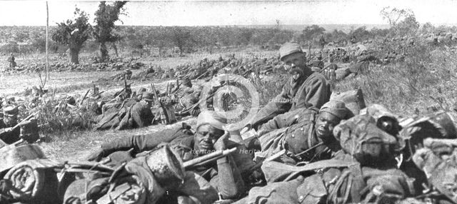 'L'expedition des Dardanelles, Entre Seddul-Bahr et Krithia..., 1915 (1924). Creator: Unknown.