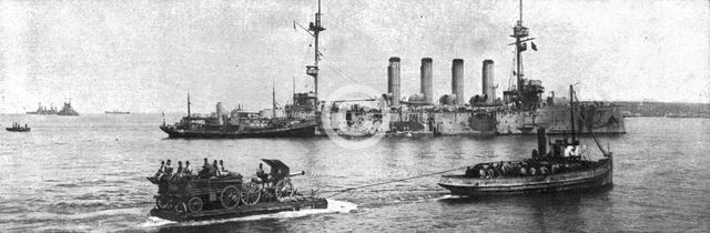 'L'expedition des Dardanelles, L'attaque par voie de terre..., 1915 (1924) Creator: Unknown.