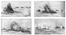 L'expedition des Dardanelles, le tentative de enforcement..., 1915 (1924). Creator: Unknown