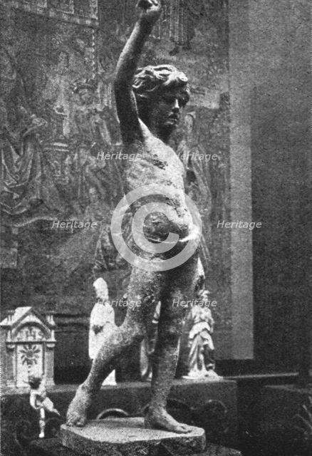 'L'Exposition des oeuvres d'art mutilees ou provenant des regions devastees..., 1916. Creator: Unknown.