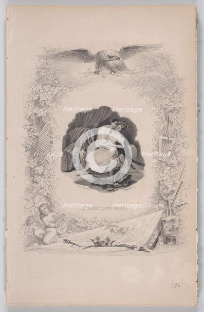 L'Habit de Cour, from The Songs of Béranger, 1829. Creators: Melchior Péronard, Auguste Blanchard I.
