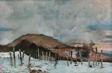 'L'Hartmannswillerkopf 1916 (1924) Creator: Francois Flameng