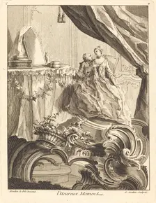 l'Heureux Moment, 1736. Creator: Antoine Aveline