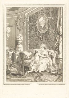 L'heureux moment, 1777. Creator: Nicolas Delaunay