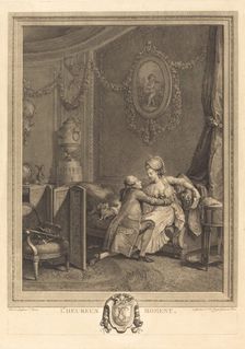 L'heureux moment, 1777. Creator: Nicolas Delaunay
