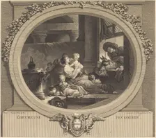 L'heureuse fécondité, 1777. Creator: Nicolas Delaunay