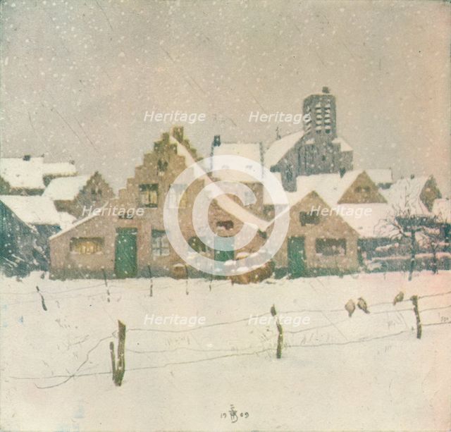 'L'Hiver', c1910. Artist: Francois Simon.