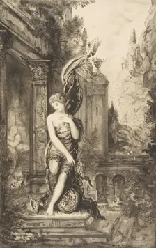 L'Homme qui court après la Fortune et celui qui l'attend dans son lit, 1886. Creator: Felix Bracquemond