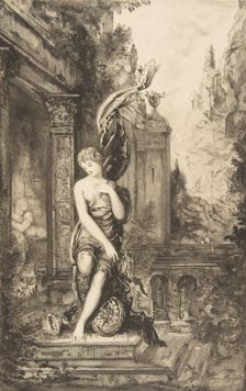 L'Homme qui court après la Fortune et celui qui l'attend dans son lit, 1886. Creator: Felix Bracquemond
