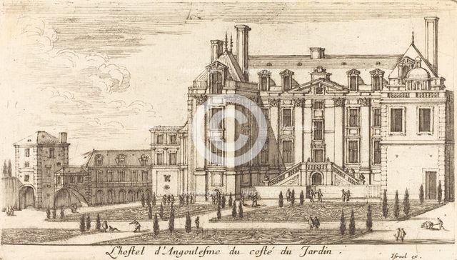 L'hostel d'Angoulesme, 1652. Creator: Israel Silvestre.