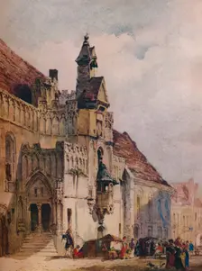 L hotel de Ville, St Omer 1867. Artist: Thomas Shotter Boys